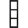 2N 2N IP Verso Opbouwframe 3 Modules - Zwart (9155023B)