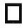 2N IP Verso Opbouwframe 1 Module - Zwart (9155021B)