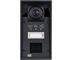 2N 2N IP Force Intercom 1 Knop HD-Camera Kaartlezer-ready (9151101chrpw)