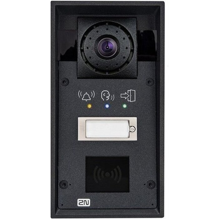 2N 2N IP Force Intercom 1 Knop HD-Camera Kaartlezer-ready (9151101chrpw)