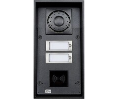 2N 2N IP Force Intercom met 2 Knoppen en Kaartlezer-voorbereiding