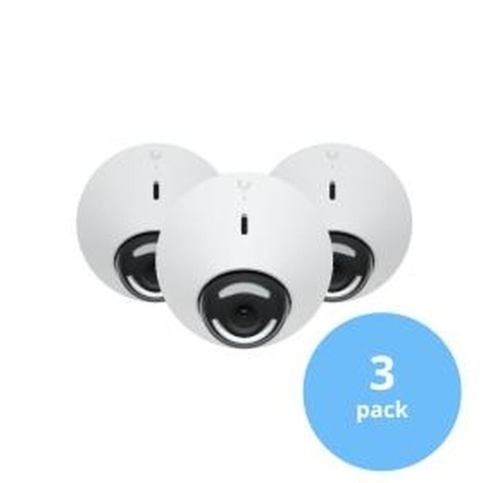Ubiquiti Ubiquiti UniFi Protect G5 Dome 3-Pack - 2K HD Beveiligingscamera's