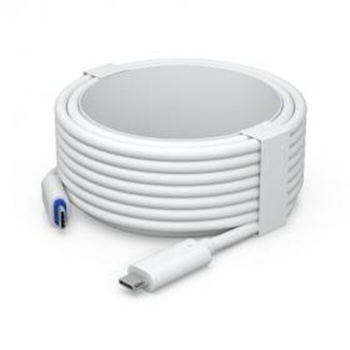 Ubiquiti Ubiquiti G4 Doorbell Pro PoE naar USB-C Kabel 7 Meter - Wit
