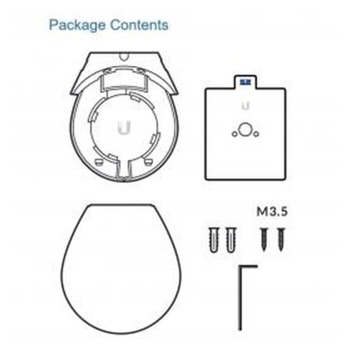 Ubiquiti Ubiquiti UniFi G4/G5 Dome Arm Mount Wandbeugel (UACC-G4-DOME-ARM)