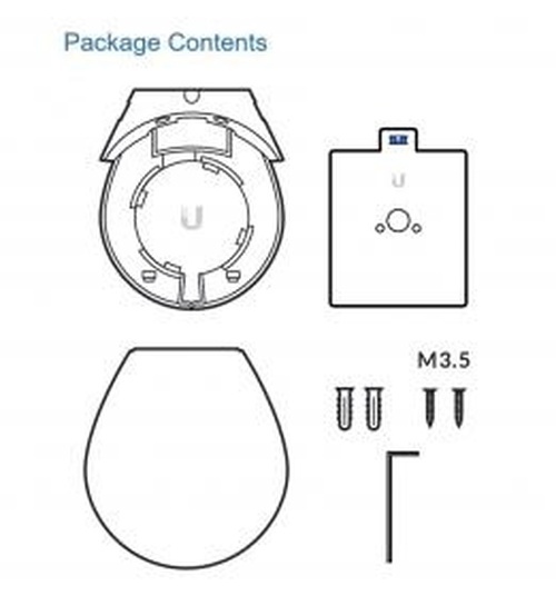 Ubiquiti Ubiquiti UniFi G4/G5 Dome Arm Mount Wandbeugel (UACC-G4-DOME-ARM)