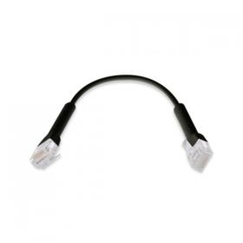 Ubiquiti Ubiquiti UniFi Patchkabel Cat6 10cm - Ultra-Dun - Zwart (50-Pack)