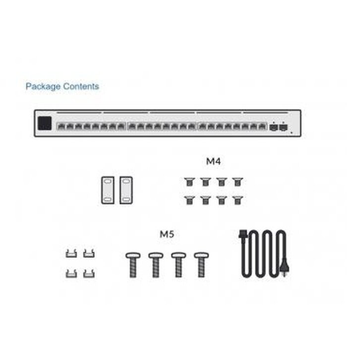 Ubiquiti Ubiquiti UniFi Switch Enterprise 24 PoE 400W - 12x 2.5G, 2x 10G SFP+, Layer 3