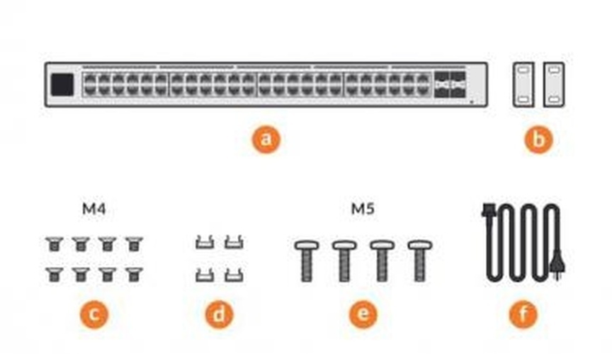 Ubiquiti Ubiquiti UniFi Switch Enterprise 48 PoE - 48x 2.5GbE, 4x 10G SFP+, 720W