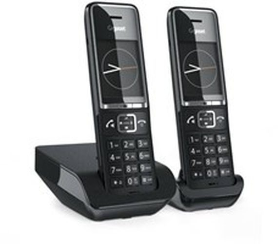 Gigaset Gigaset Comfort 550 DUO Draadloze DECT Telefoonset - Zwart