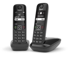 Gigaset Gigaset AS690 DUO Draadloze DECT Telefoonset - 2 Handsets - Zwart
