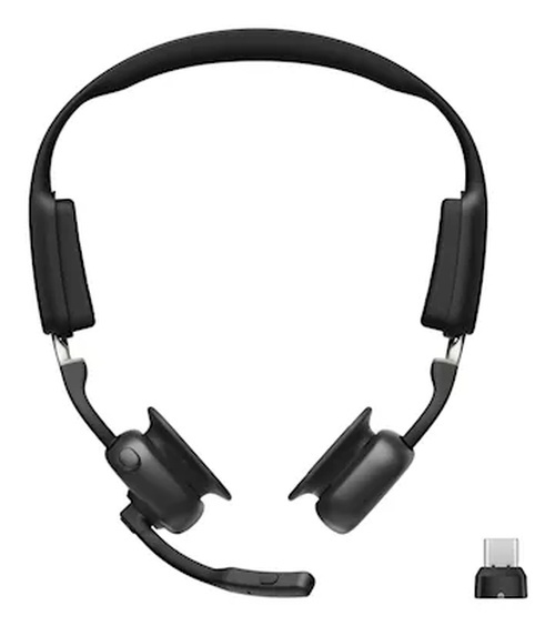 Shokz Shokz OpenMeet UC Draadloze Bluetooth USB-C Headset - Zwart