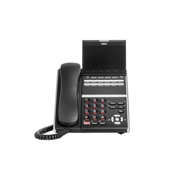 Nec NEC ITZ-12CG-3P(BK)TEL IP-Telefoon - 12 toetsen - Kleurenscherm - PoE