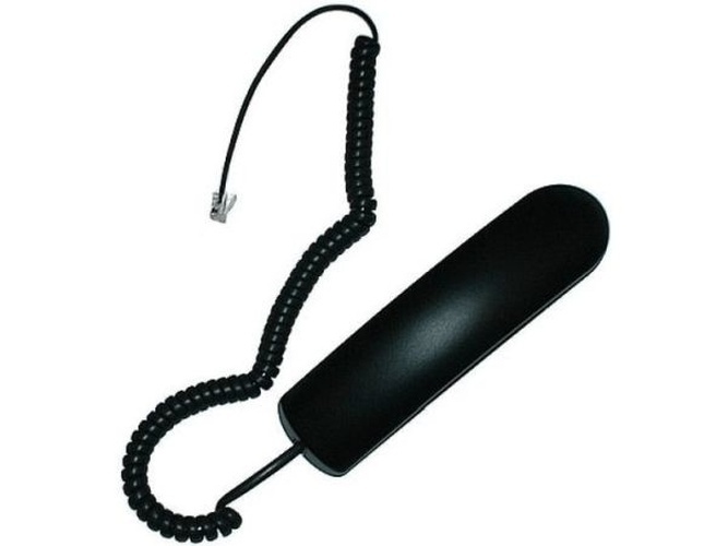 Mitel Mitel 67xx Vervangende Handset Zwart incl. Krulsnoer (72108)