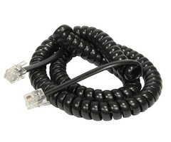 Yealink Yealink Hoornsnoer Krulsnoer Zwart voor SIP-T4X, T4S en T5x Series