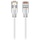 Ubiquiti UniFi Etherlighting Patchkabel 15cm Wit - Ultra-dunne Cat6 Nano Netwerkkabel