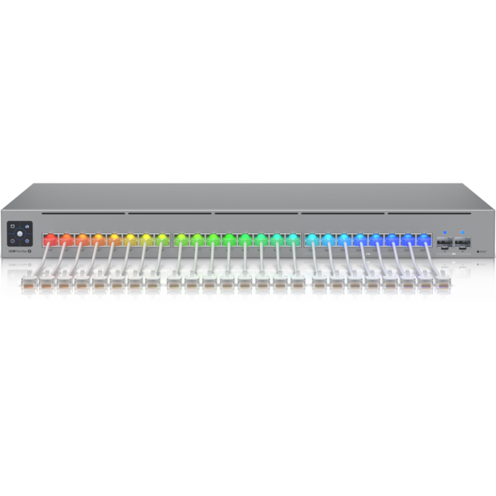 Ubiquiti Ubiquiti UniFi Etherlighting Patchkabel Cat6 1m Wit - Ultradunne RJ45 Netwerkkabel