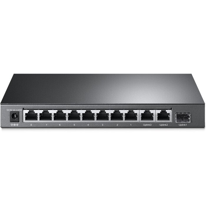 TP-Link TP-Link TL-SG1210MP 10-Poorts Gigabit Switch - 8x PoE+ (123W) & SFP