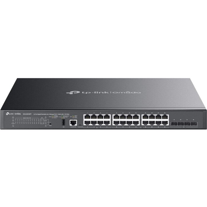 TP-Link TP-Link Omada SG5428XMPP 24-Poorts Gigabit Managed PoE++ Switch met 4x 10G SFP+ Uplinks