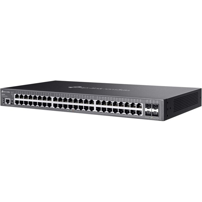 TP-Link TP-Link Omada SG5452X 48-Poorts Gigabit Switch met 4x 10G SFP+ Uplinks - L3 Managed