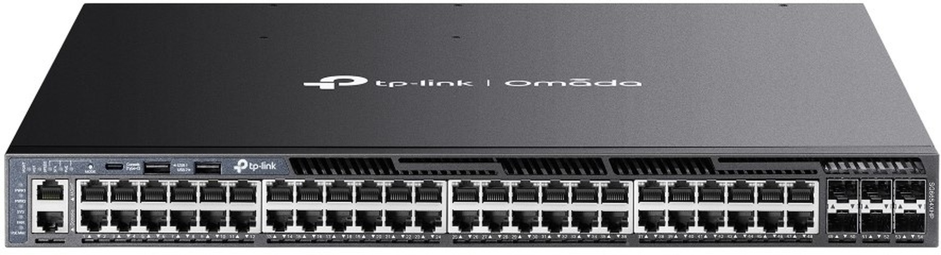 TP-Link TP-Link Omada SG6654XHP L3 Managed Switch - 48x Gigabit PoE+ poorten & 6x 10G SFP+ uplinks