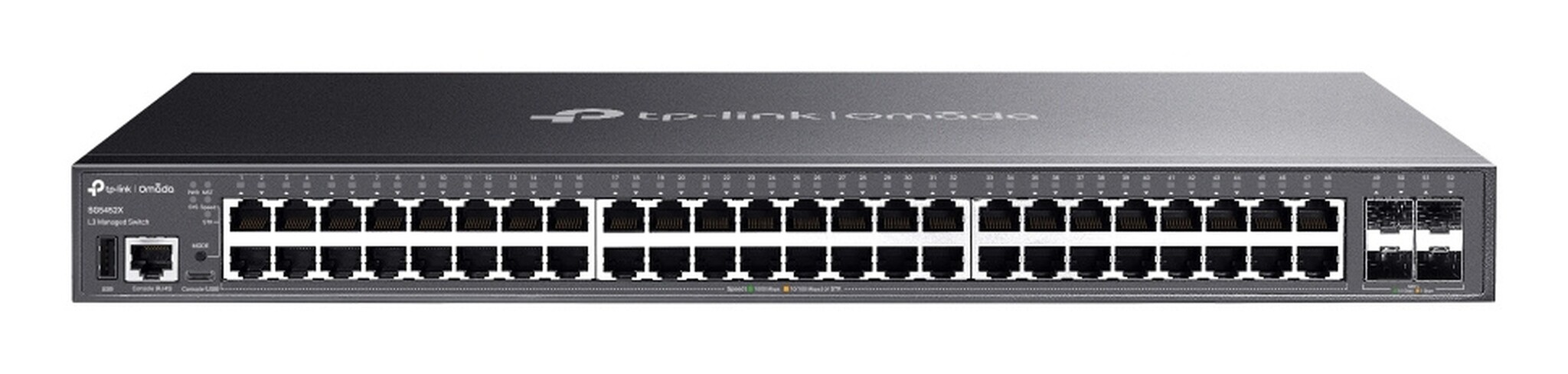 TP-Link TP-Link Omada SG5452X 48-Poorts Gigabit Switch met 4x 10G SFP+ Uplinks - L3 Managed
