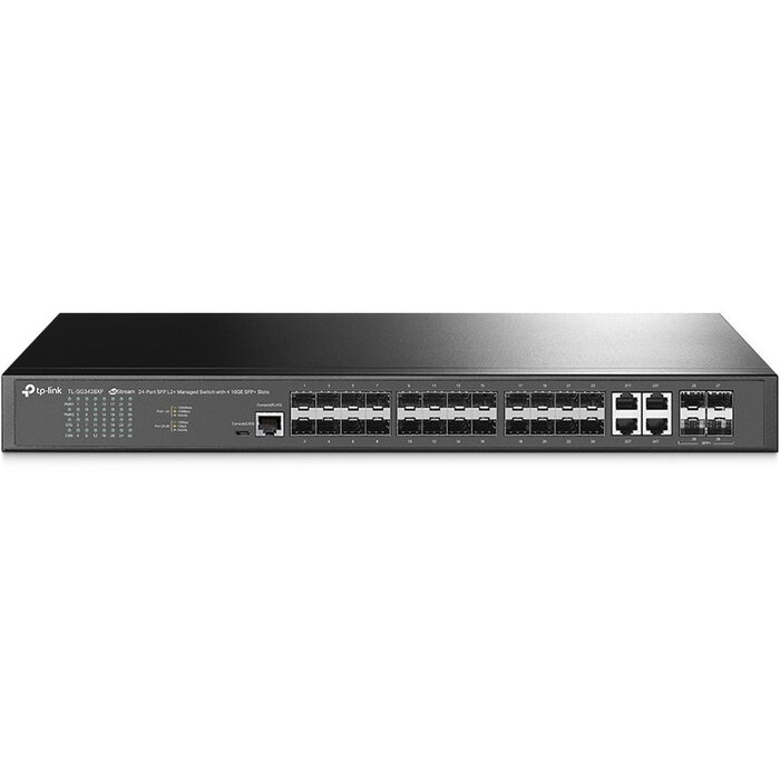 TP-Link TP-Link Omada SG3428XF L2+ Managed 24-Poorts SFP & 4x 10G SFP+ Switch