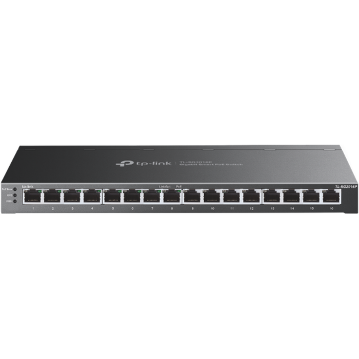 TP-Link TP-Link Omada SG2016P 16-Poorts Gigabit Smart Switch met 8x PoE+ (120W) en Cloudbeheer