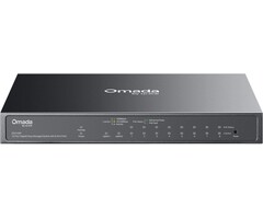 TP-Link TP-Link ES210GP 10-Poorts Gigabit Managed Switch met 8x PoE+ en 1 Combo SFP-poort