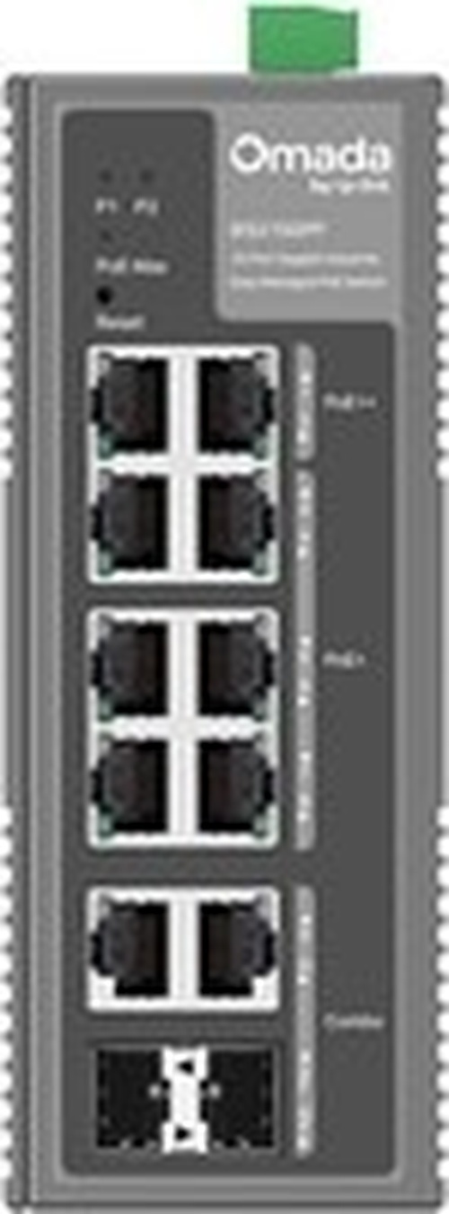 TP-Link TP-Link Omada IES210GPP Industriële Switch (8x PoE++, 2x SFP, 240W)