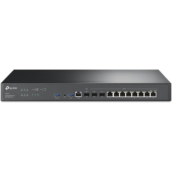 TP-Link TP-Link Omada ER8411 10G VPN Router met Dubbele Redundante Voeding