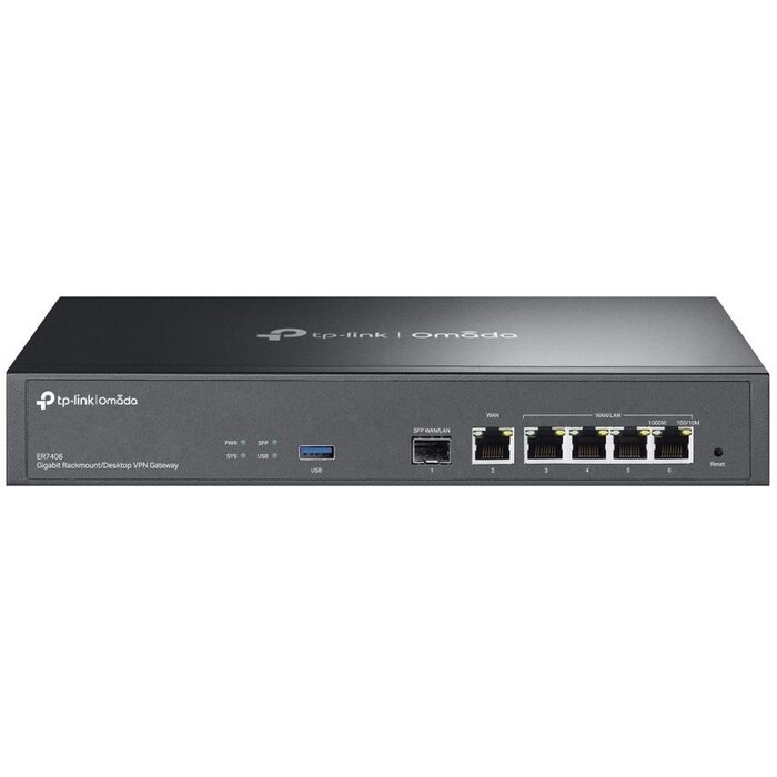 TP-Link TP-Link Omada ER7406 Multi-WAN VPN Router voor MKB