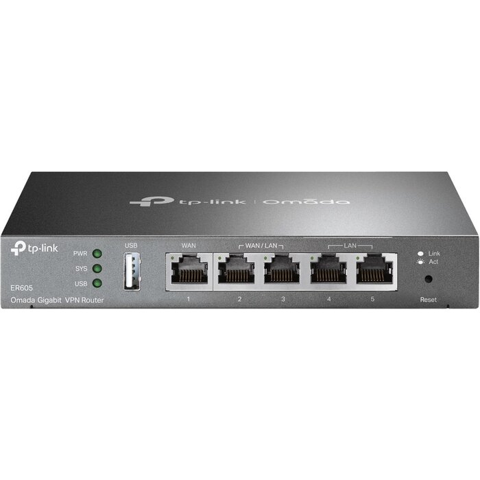 TP-Link TP-Link Omada ER605 Gigabit VPN Router - Multi-WAN & SDN