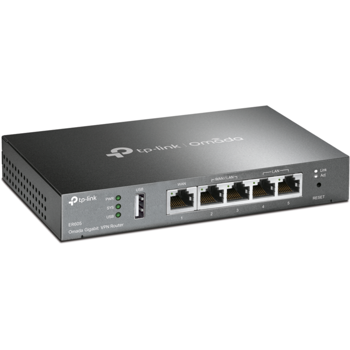 TP-Link TP-Link Omada ER605 Gigabit VPN Router - Multi-WAN & SDN