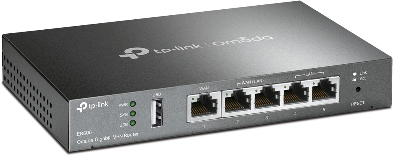 TP-Link TP-Link Omada ER605 Gigabit VPN Router - Multi-WAN & SDN