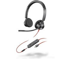 HP HP Poly Blackwire 3325 Stereo Headset (USB-C, USB-A & 3.5mm)