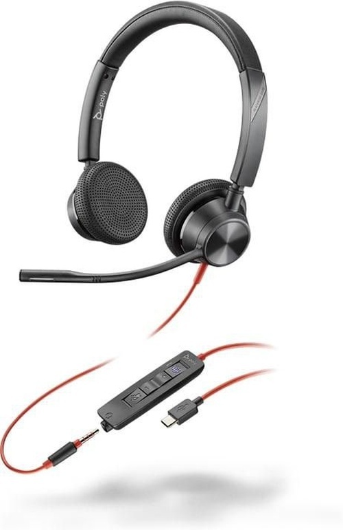 HP HP Blackwire 3325 Stereo Headset - USB-A & 3.5mm - Ruisonderdrukkend