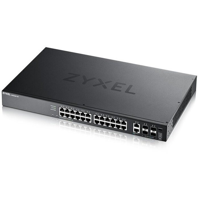 Zyxel Zyxel XGS2220-30 Managed L3 Switch - 24x 1G, 4x 10G SFP+, 2x Multi-Gig Uplinks