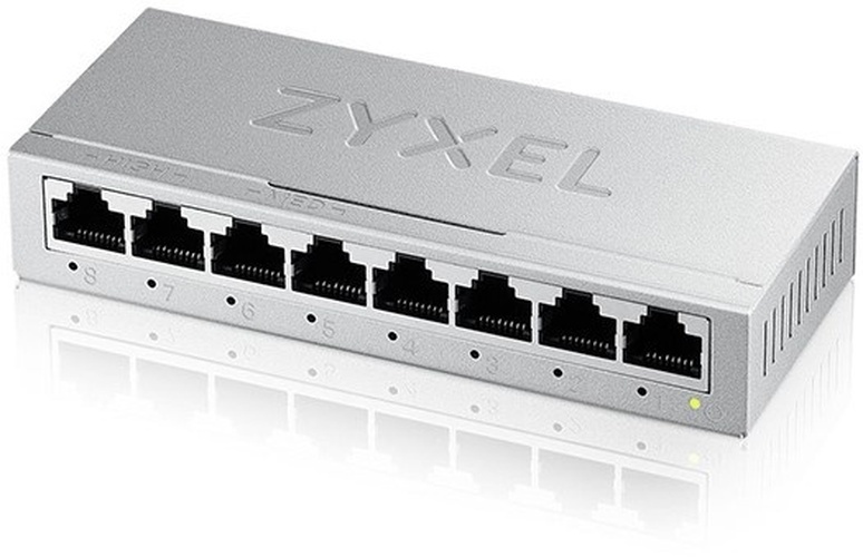 Zyxel Zyxel GS-108B v5 8-Poorts Gigabit Switch - Onbeheerd met QoS & Metalen Behuizing