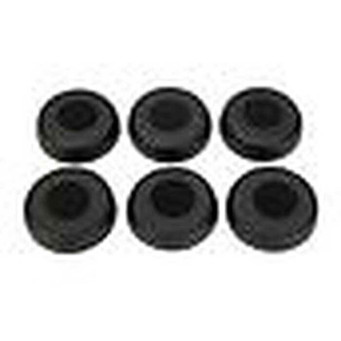 Jabra Jabra Evolve 75 Vervangende Leren Oorkussens - 3 Paar (6 stuks) - Zwart