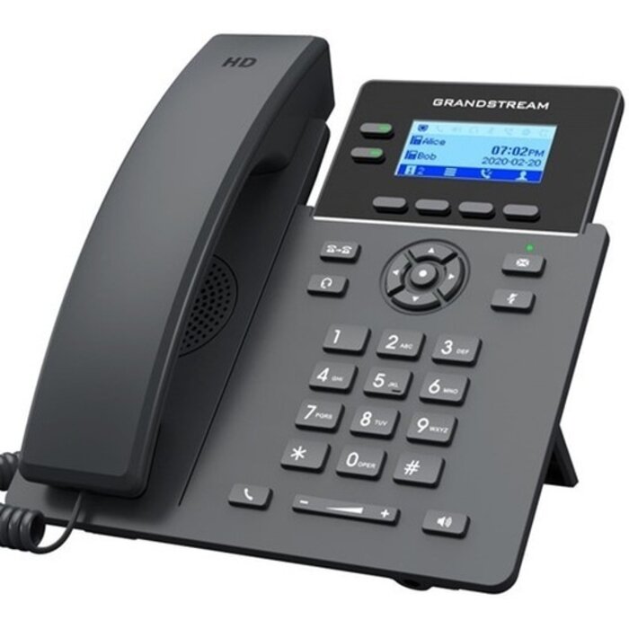 Grandstream Grandstream GRP2602W Wi-Fi 6 IP-Telefoon met 2 lijnen en HD-audio