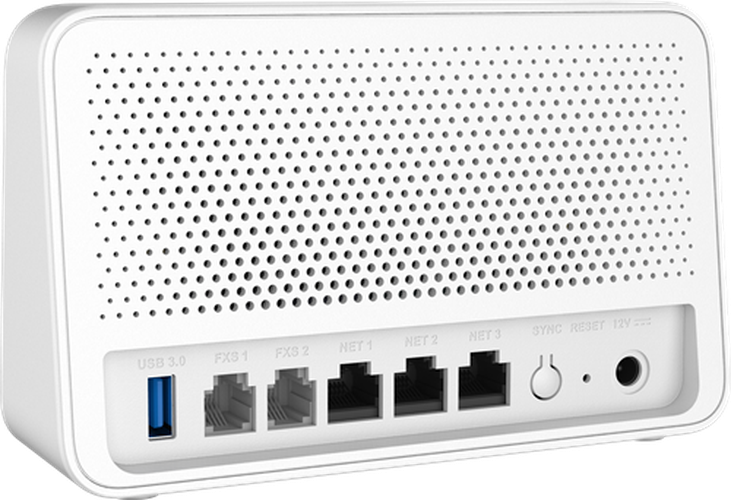 Grandstream Grandstream GWN7062ET Wi-Fi 6 AX3000 Router met 2 FXS-poorten