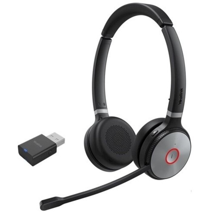 Yealink Yealink WH62 Dual Portable DECT UC Headset - Voor Hybride Werken