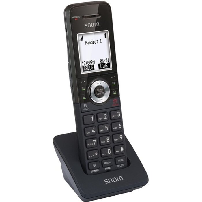 SNOM Snom M10 Draadloze DECT Bureautelefoon - Zwart