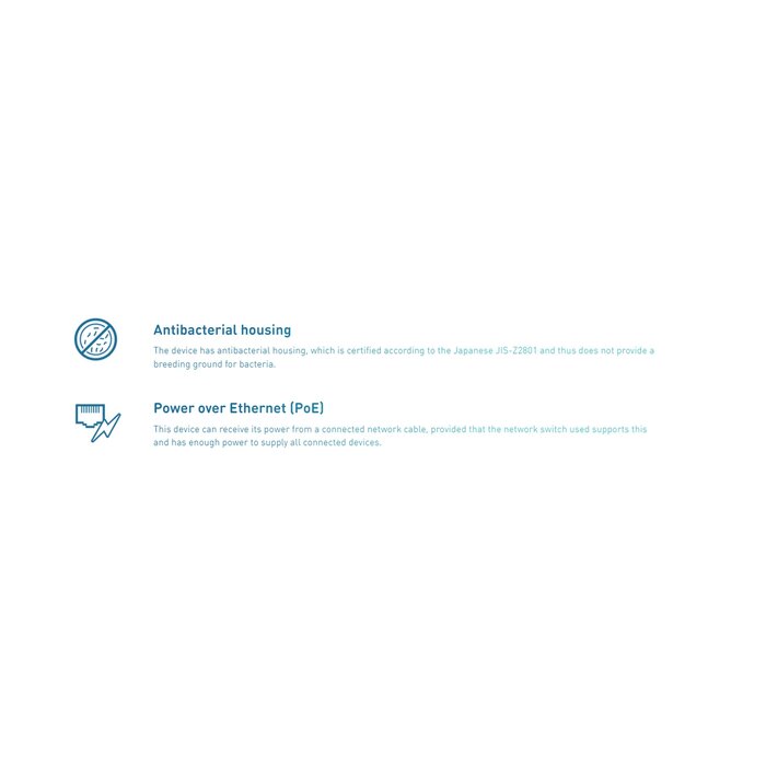 SNOM Snom HD100 Antibacteriële VoIP Hoteltelefoon
