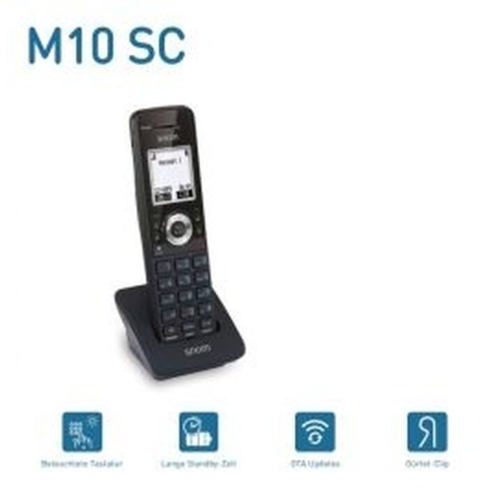 SNOM Snom M10 Draadloze DECT Bureautelefoon - Zwart