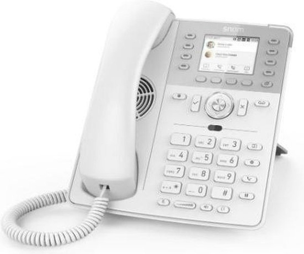 SNOM Snom D735 VoIP Telefoon Wit - Gigabit & Kleurenscherm