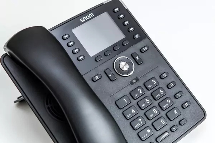SNOM Snom D735 VoIP Telefoon Wit - Gigabit & Kleurenscherm
