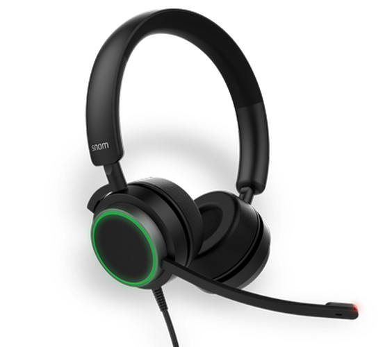 SNOM Snom A330D Binaural USB Headset met Noise-Cancelling