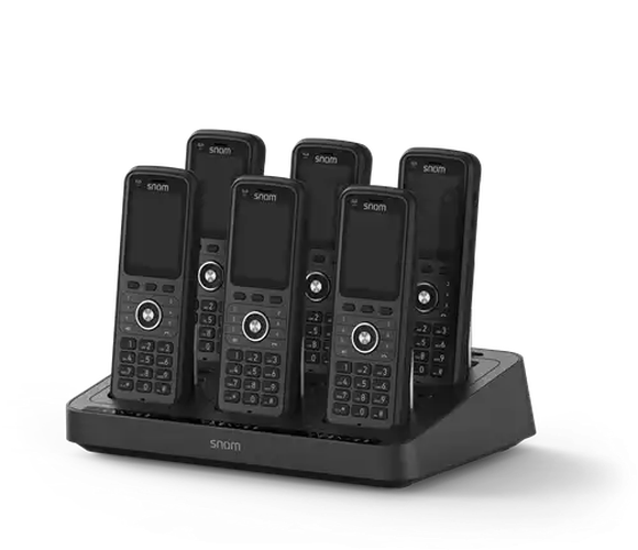SNOM Snom MC10 Multicharger - Laadstation voor 6 Snom handsets en batterijen
