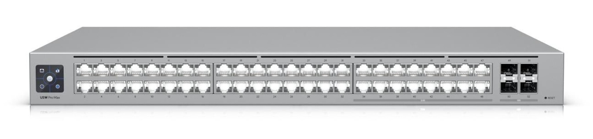 Ubiquiti Ubiquiti UniFi Switch Pro Max 48 - 48-Poorts Layer 3 Switch met 2.5G & 10G SFP+